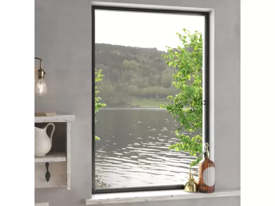Moustiquaire pour fenêtres Anthracite 80x120 cm
