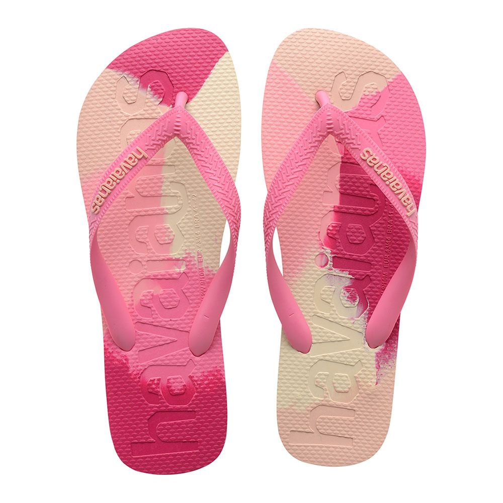 Havaianas TOP LOGOMANIA COLORS II - Tongs crystal rose