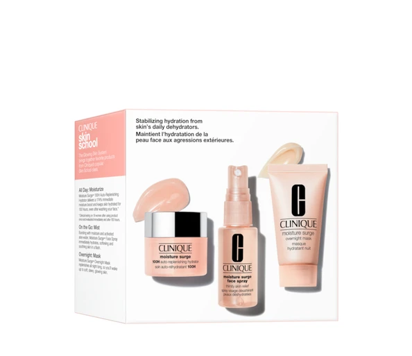 Clinique Moisture Surge Hydration Kit Glowing Skin Essentials
