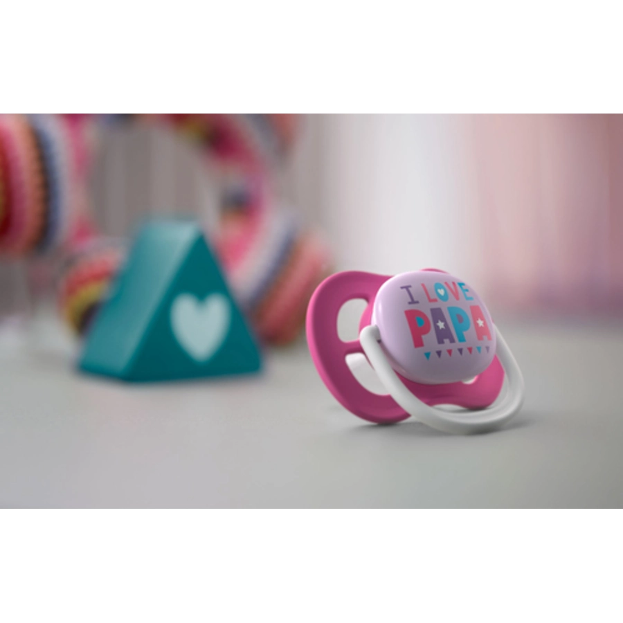 Philips Avent Schnuller ultra air SCF08004 Collection Happy 6-18m Boy MamaBallon im Doppelpack