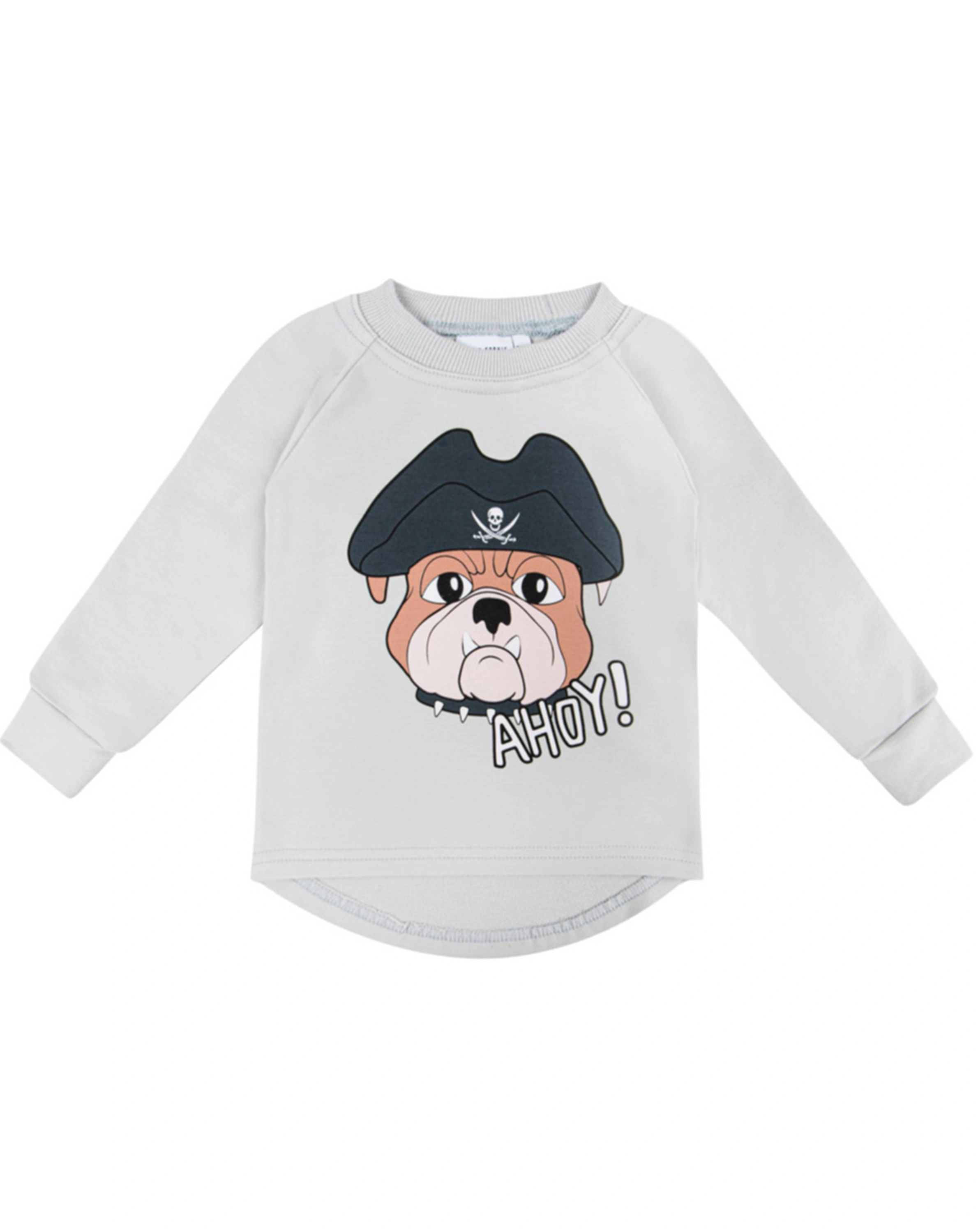 Langarmshirt DOG in grey