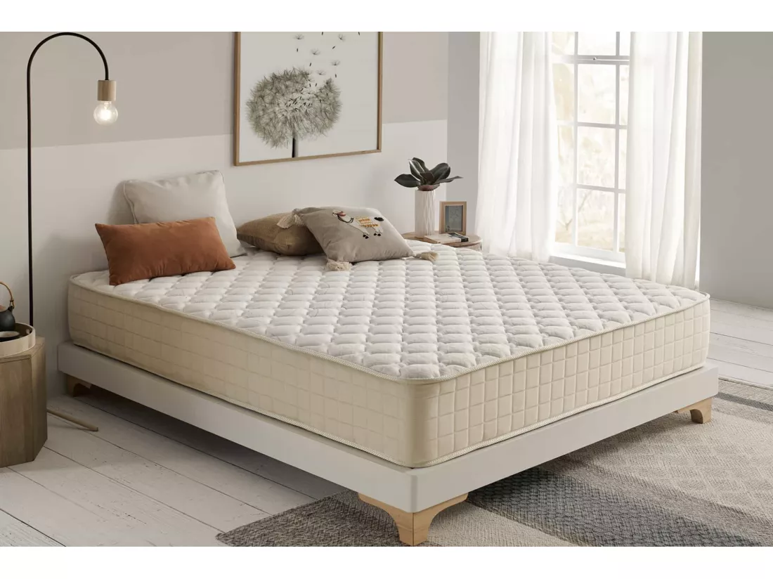 Matelas Mousse Ã  memoire de forme Magic Plus 30cm -140 x 190 cm -Moonia