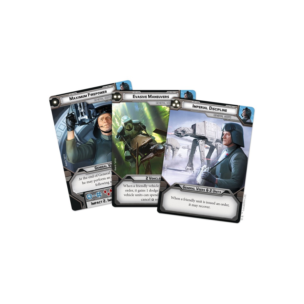 Star Wars : Legion - General Veers Commander Expansion