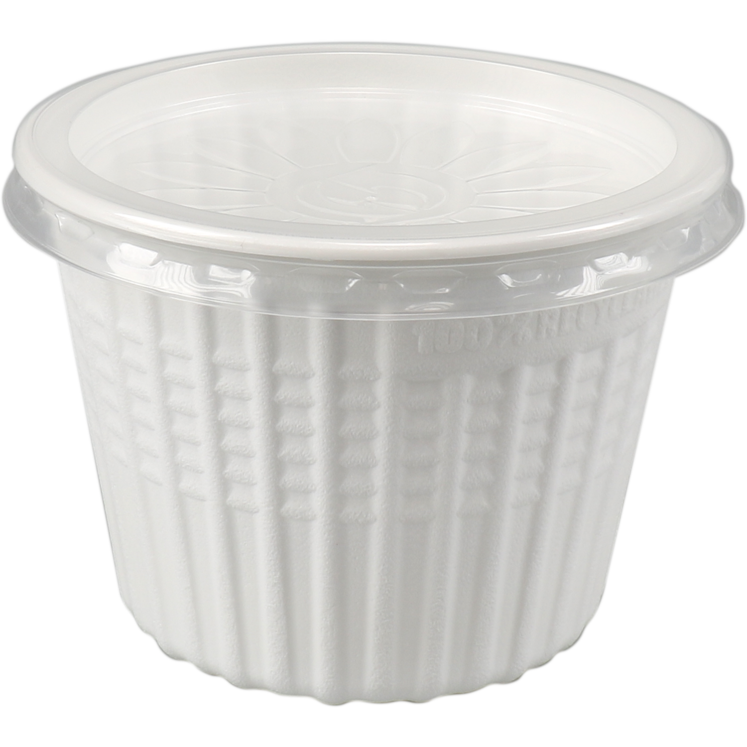 Soepbeker, PP, 500ml, wit