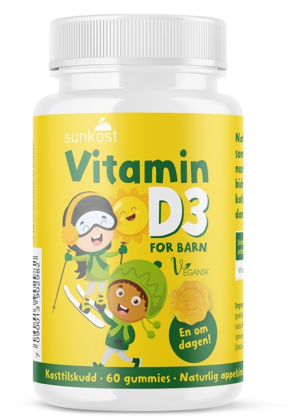 Sunkost Vitamin D3 for barn