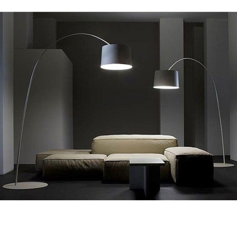 Foscarini Twiggy booglamp retrofit rood
