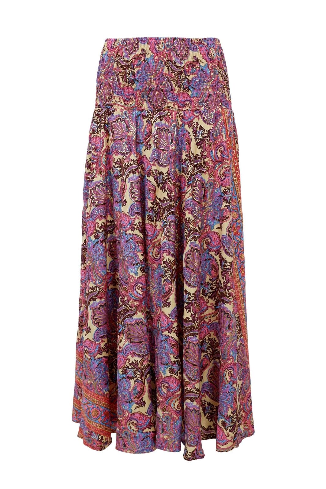 Black Colour Bcluna Wide Smock Skirt 39217