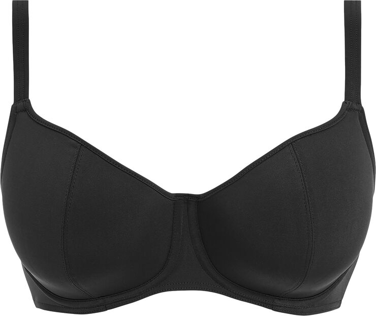 Freya JEWEL COVE UW SWEETHEART BIKINI TOP Plain black