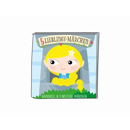 tonies® Hörfigur - 5 Lieblings-Märchen Rapunzel und 4 weitere Märchen