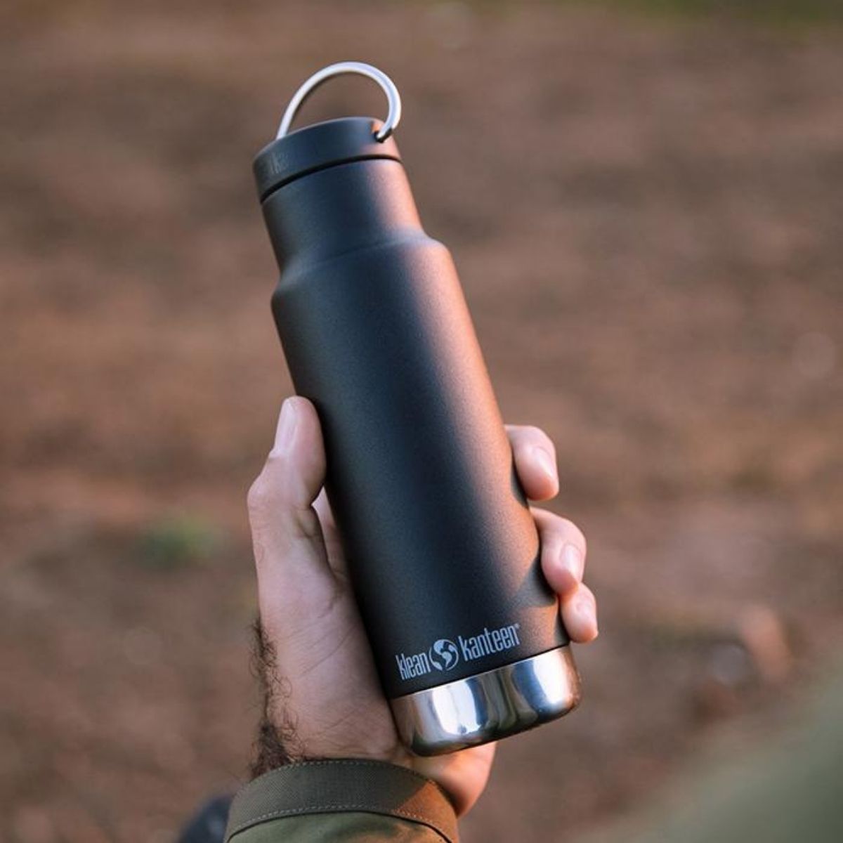 Boné Botella Térmica Klean Kanteen Insulated Classic 20oz Con Tapón Loop