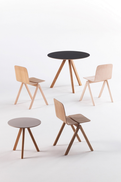 Hay Copenhague CPH20 tafel 120, gelakt eiken