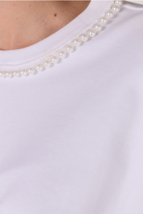 Juffrouw Jansen witte dames t-shirt