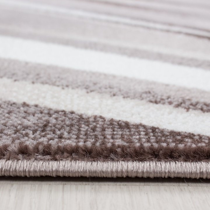 Modern vloerkleed - Jena Bruin 9210 | Voor ieder interieur