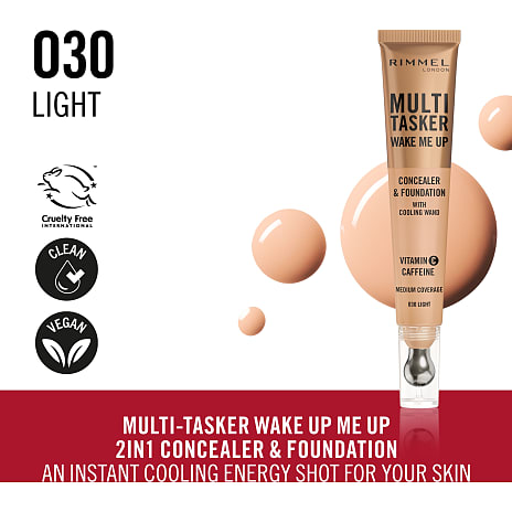 Concealer & Foundation 2-i-1 030 Light