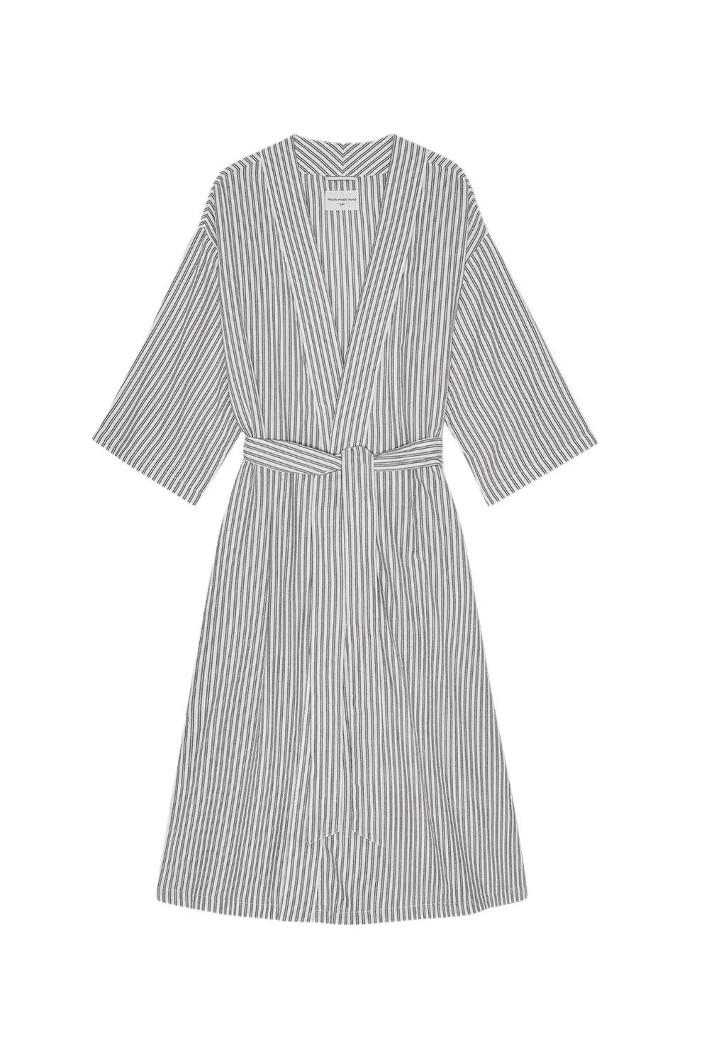 Moshi Moshi Mind  Lune flannel morgenkåbe - ecru/moonless night