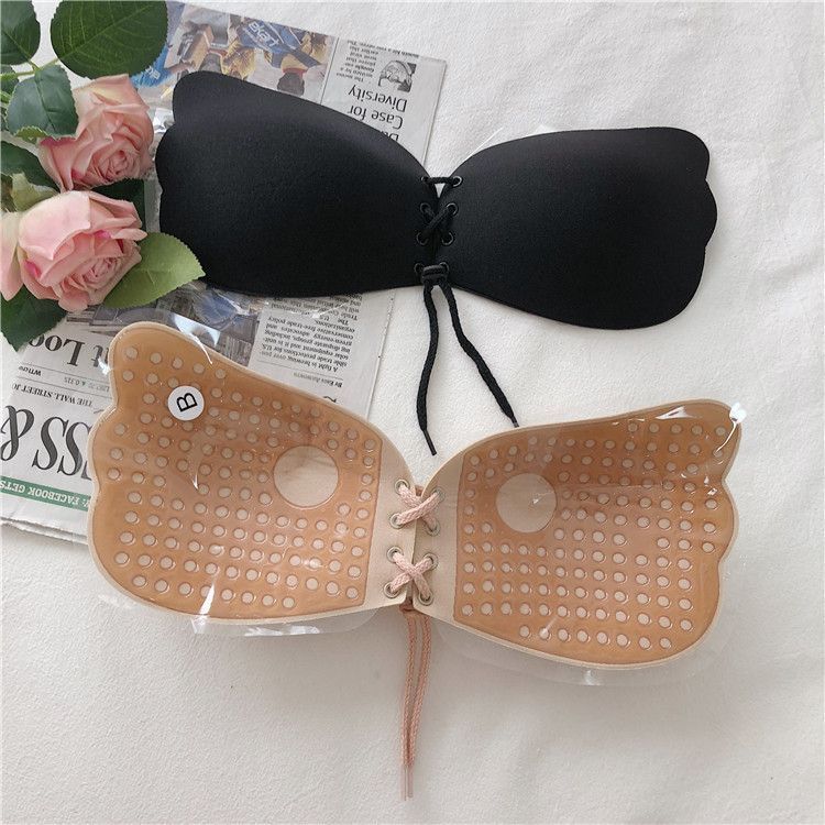 Strawolf - Strapless bh met vetersluiting