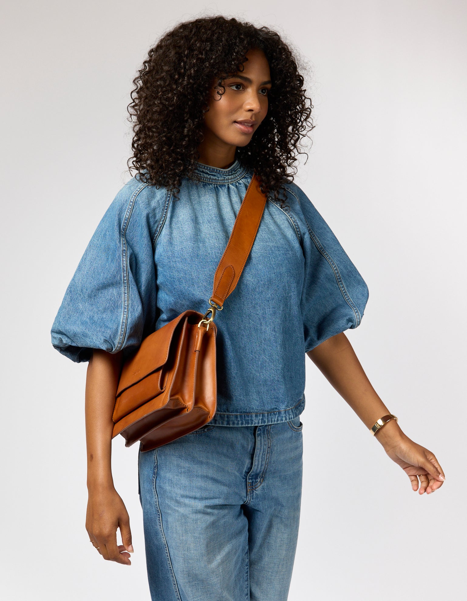 Harper - Cognac Classic Leather