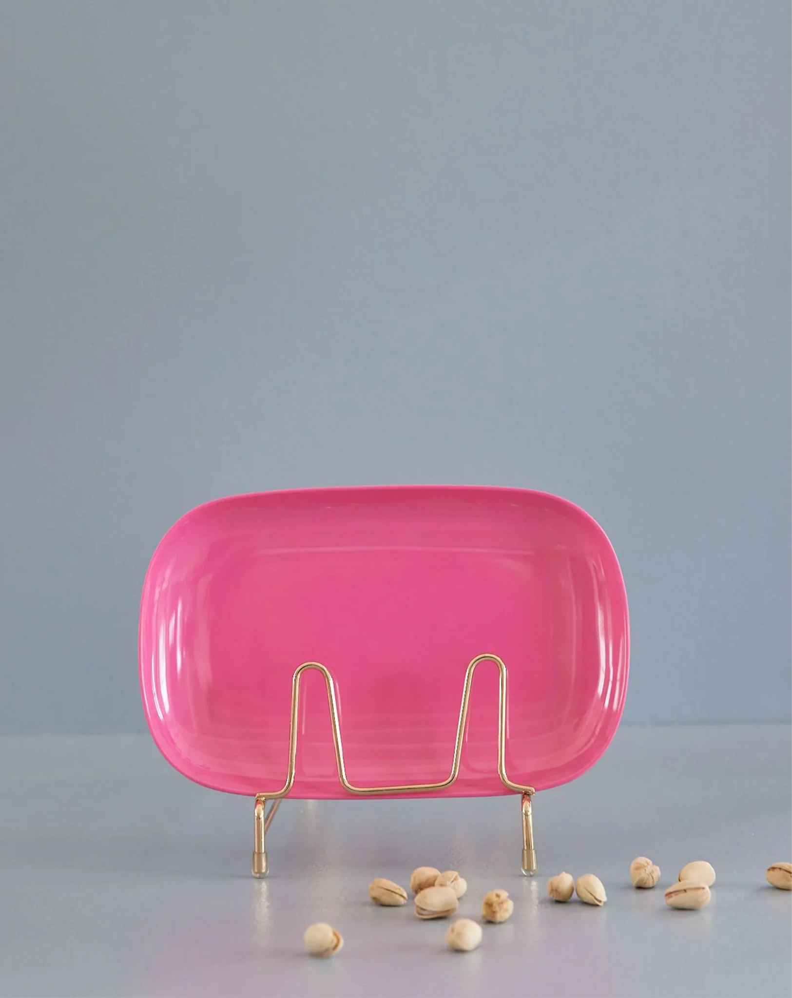 Melamin-Servierteller RECTANGULAR MEDIUM in pink