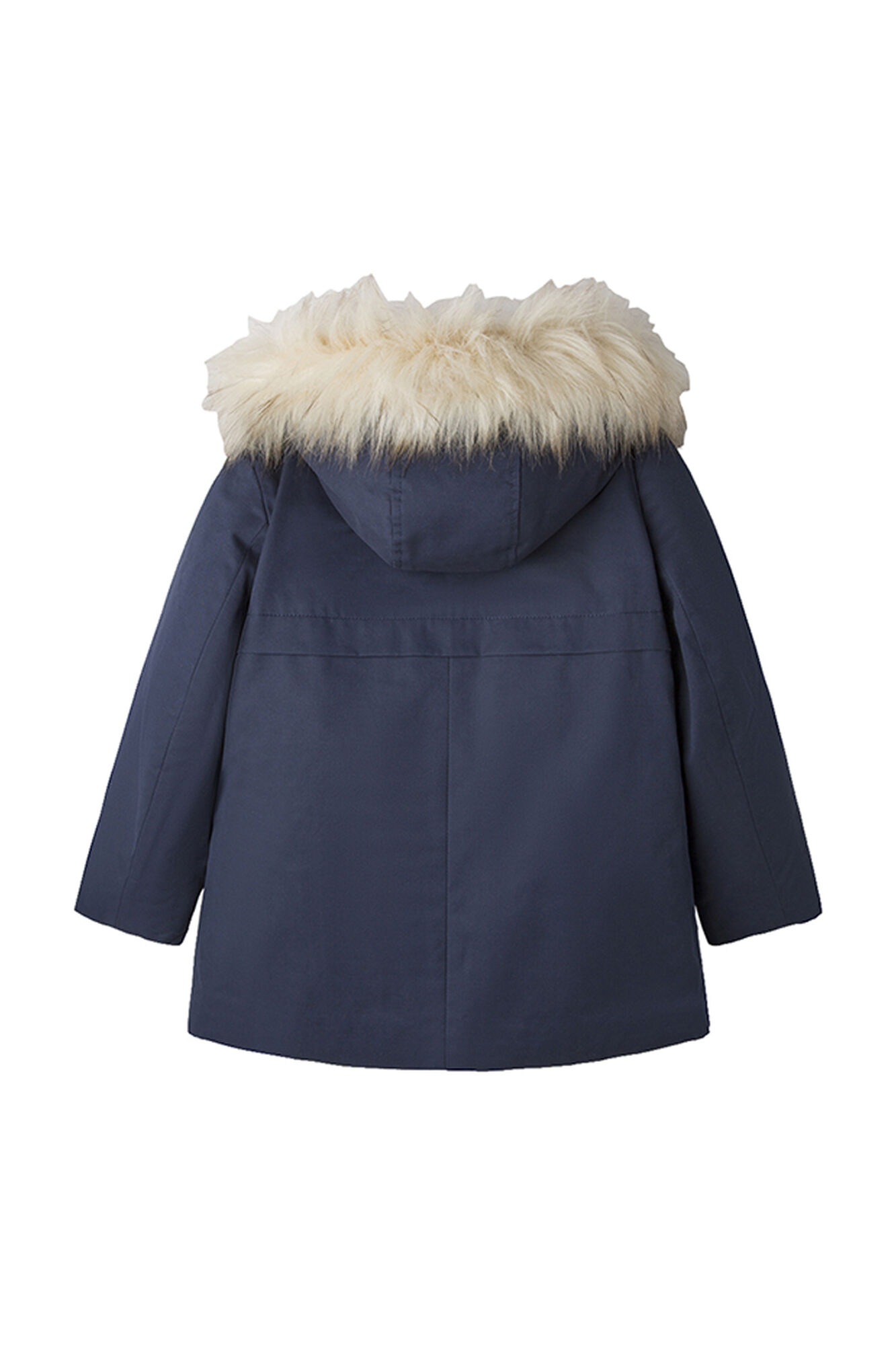 Parka de náilon para menina