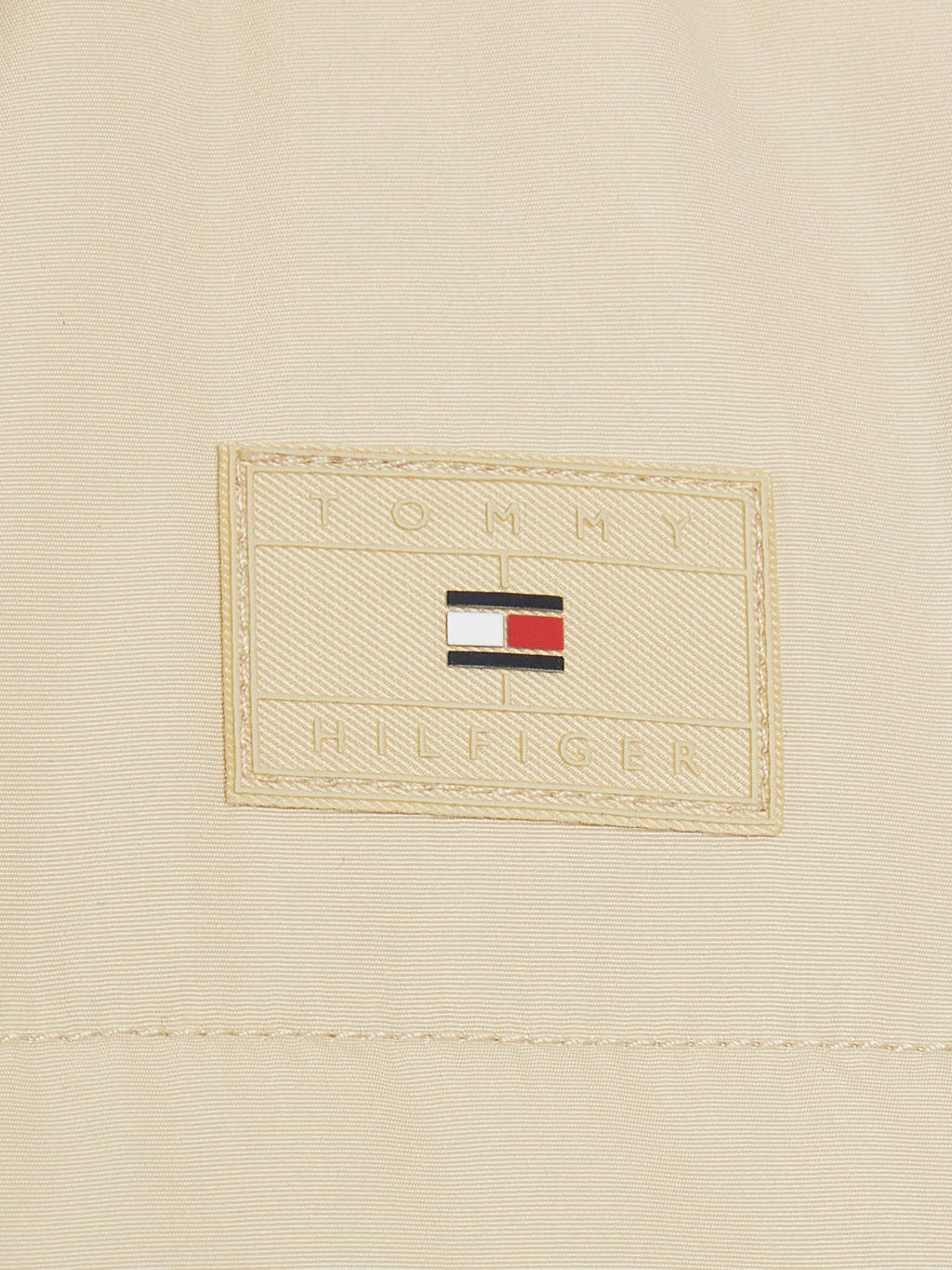 Tommy Hilfiger gewatteerde winterjas ivoor