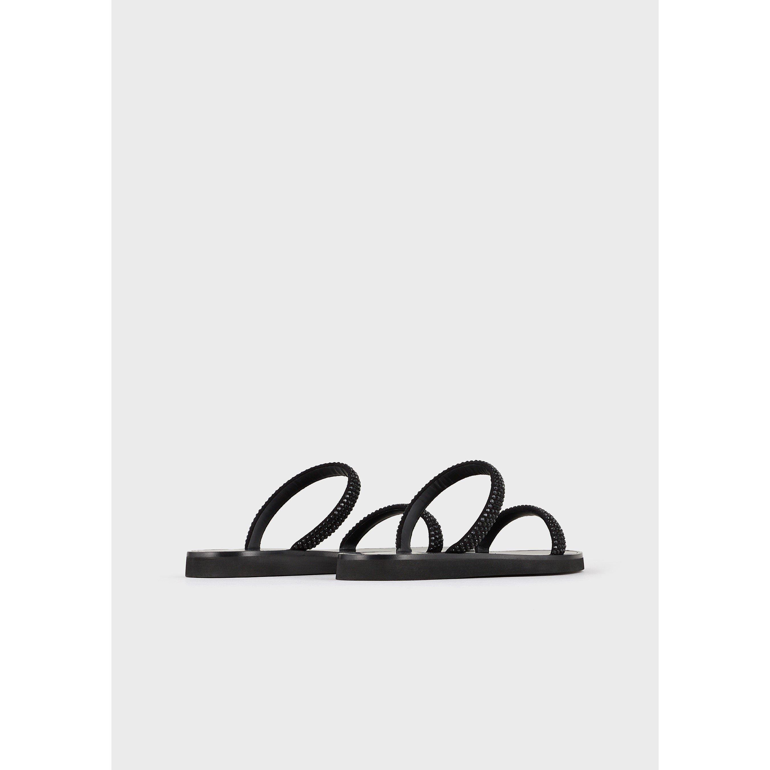 Emporio Armani 2 Strap Sandals