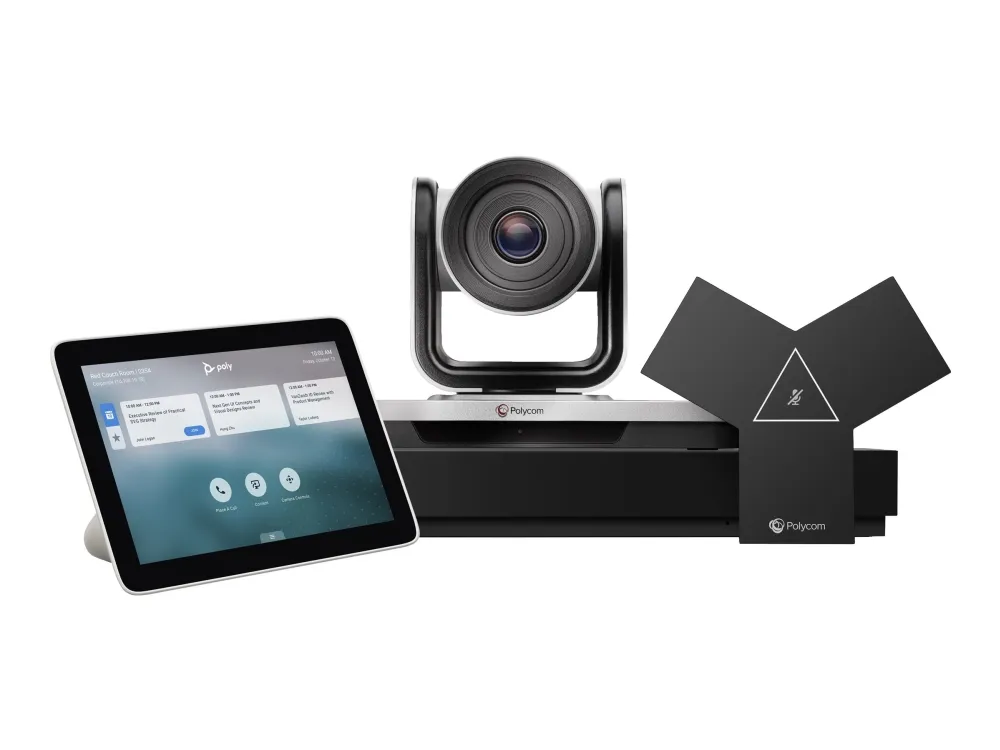 Poly TC8 - Berøringscontroller - Zoom Certified, Certified for Microsoft Teams - hvid