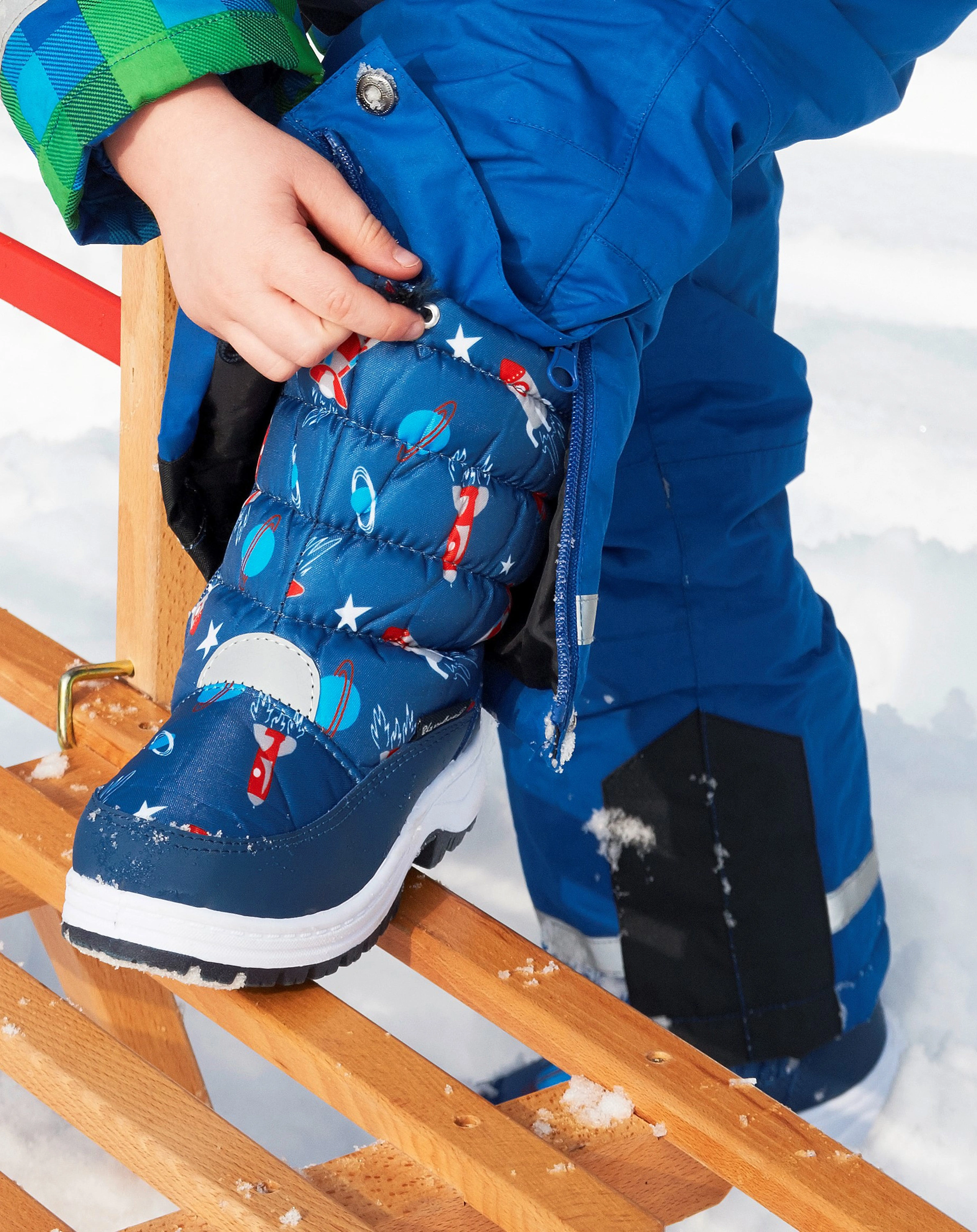 Schneehose WINTER in blau