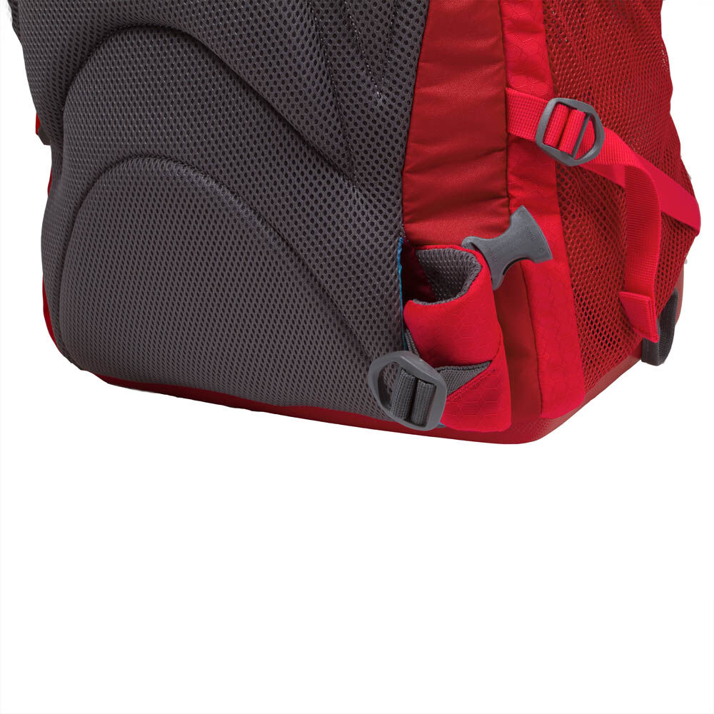 Kurgo G-train Hondenrugzak - Reistas - rood - 53x23x1 cm