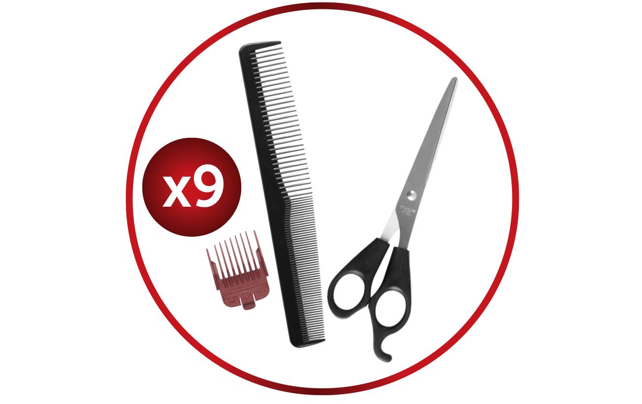 Haarschneider Easy Fade Pro HC550Netz- und Akku-Haarschneidemaschine