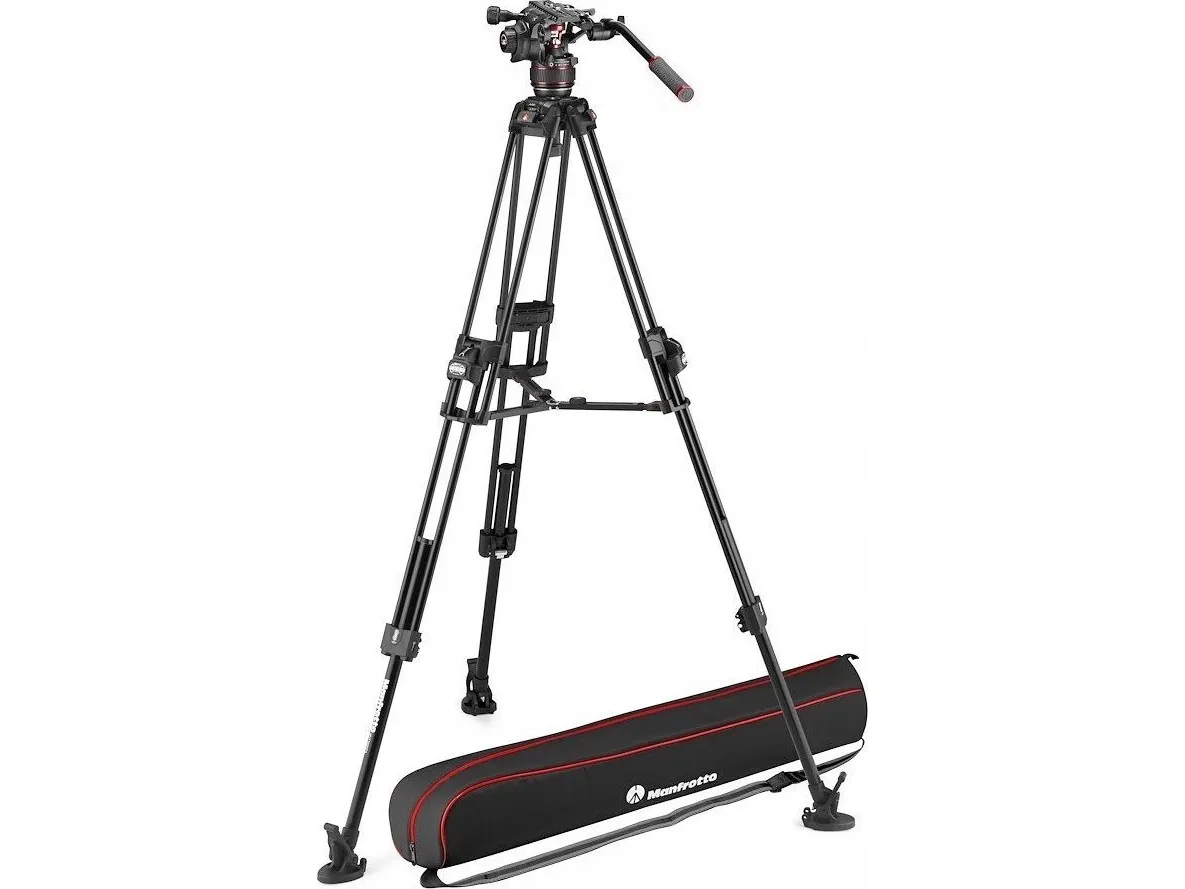 Manfrotto Nitrotech 608, 3 ben, Sort, 173 cm, 6,1 kg