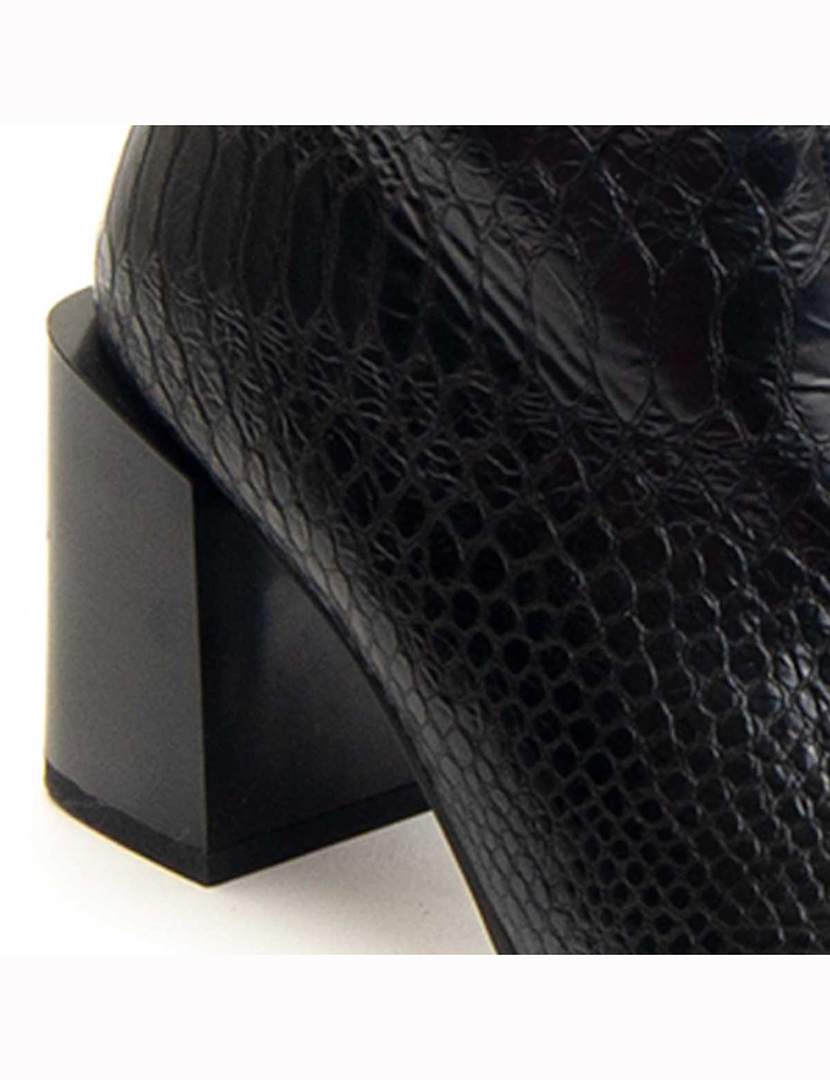 Black High Heels Ladies Boots