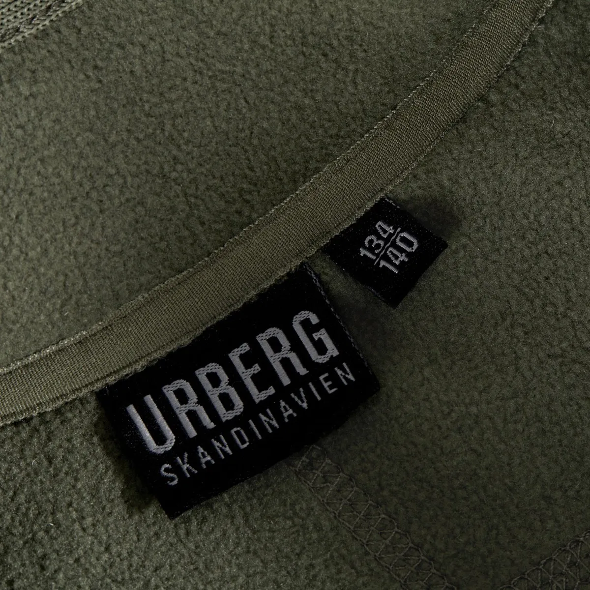 Urberg Kids' Åheim Pile Jacket Deep Lichen Green