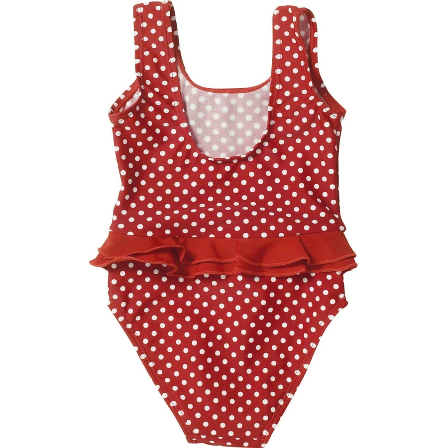 Playshoes UV-Schutz Badeanzug Punkte rot