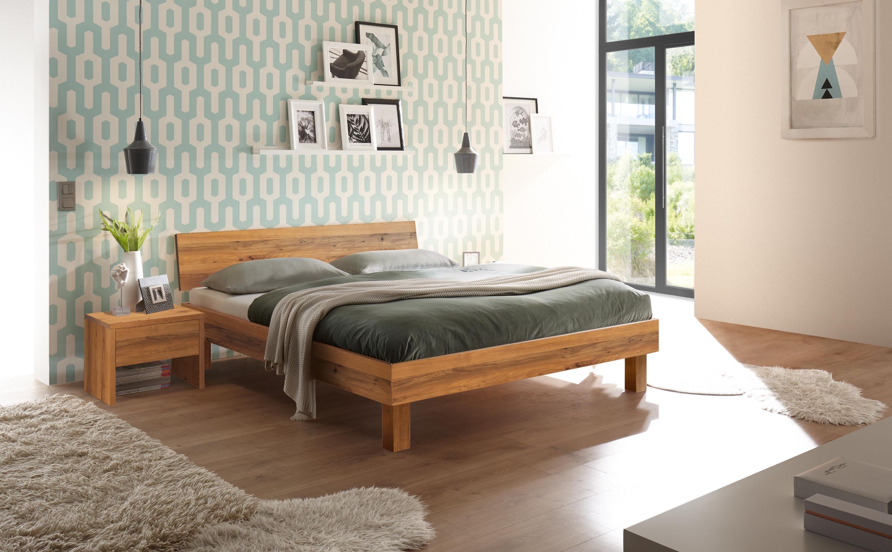 Holzbett HASENA FORTI 90x200cm