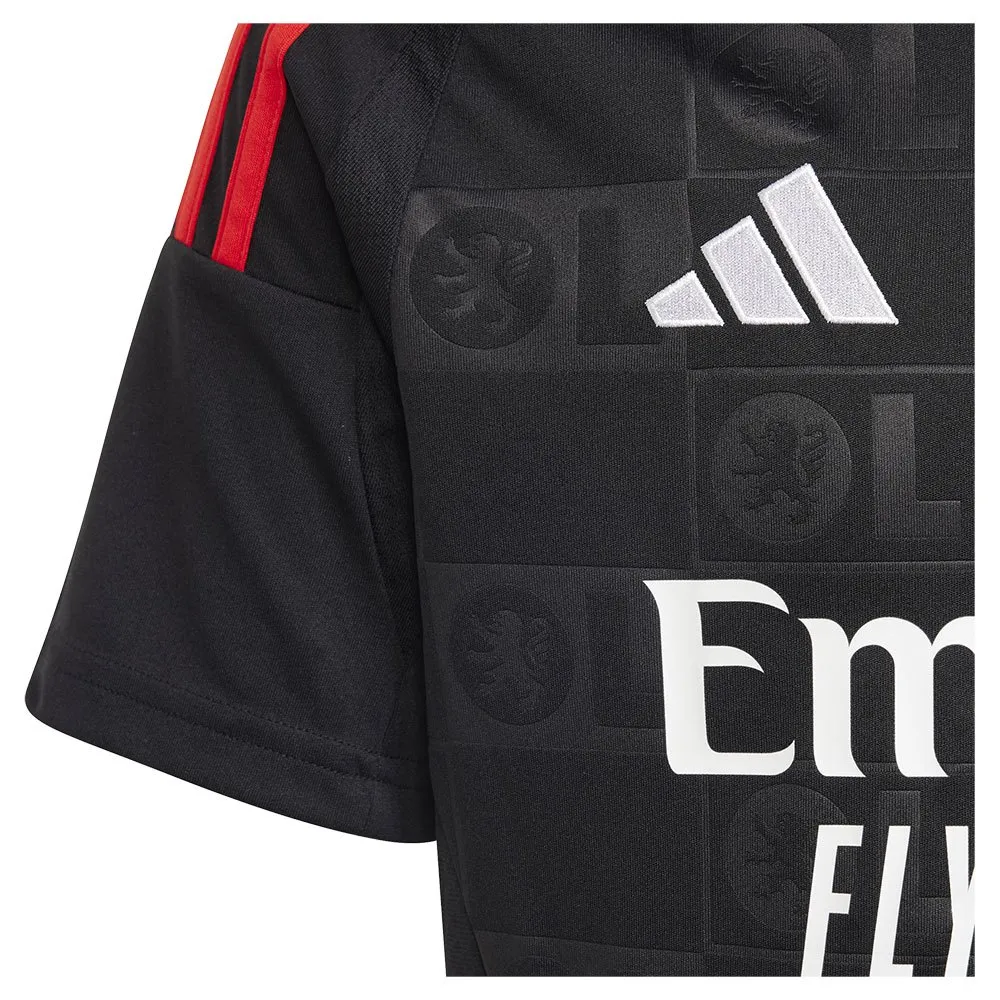 adidas Olympique Lyon 24/25 Weg Junior-Kurzarm-T-Shirt