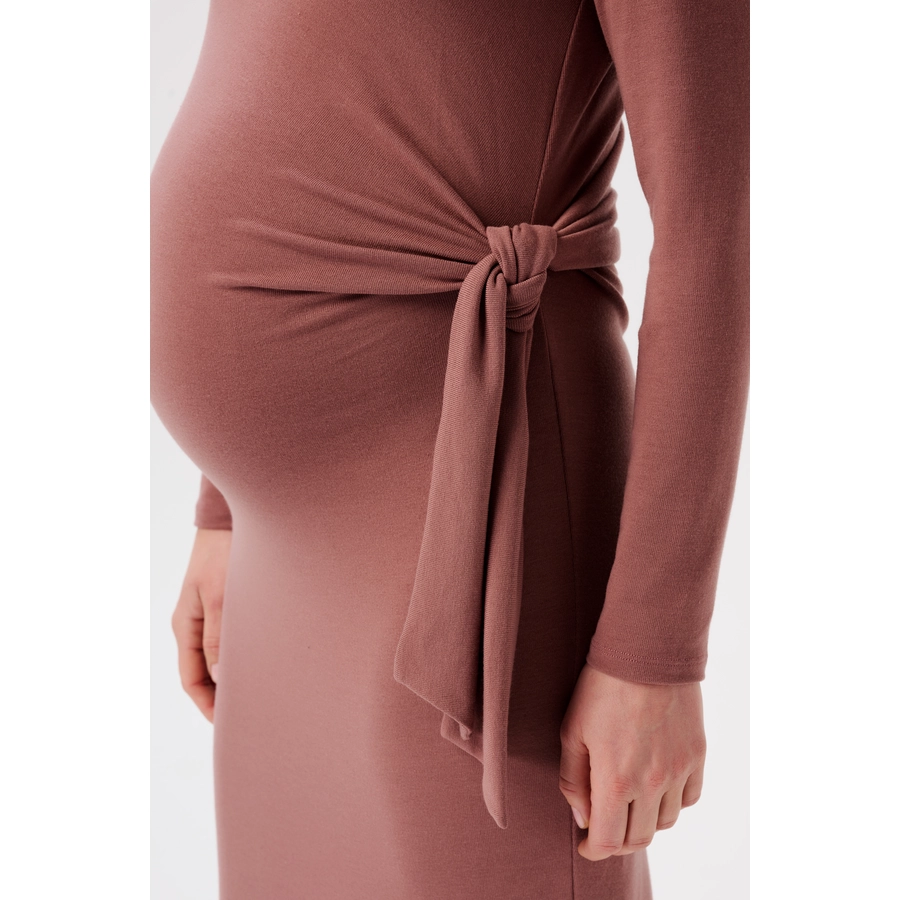 Noppies Kleid Dress Frisco long sleeve Rose Taupe