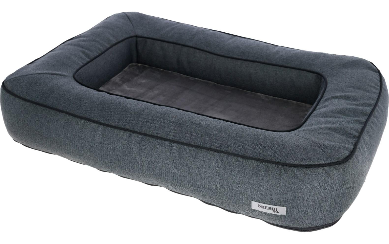 Hunde-Bett Platin Ortho eckig M, GrauOrthopädisches Hundebett