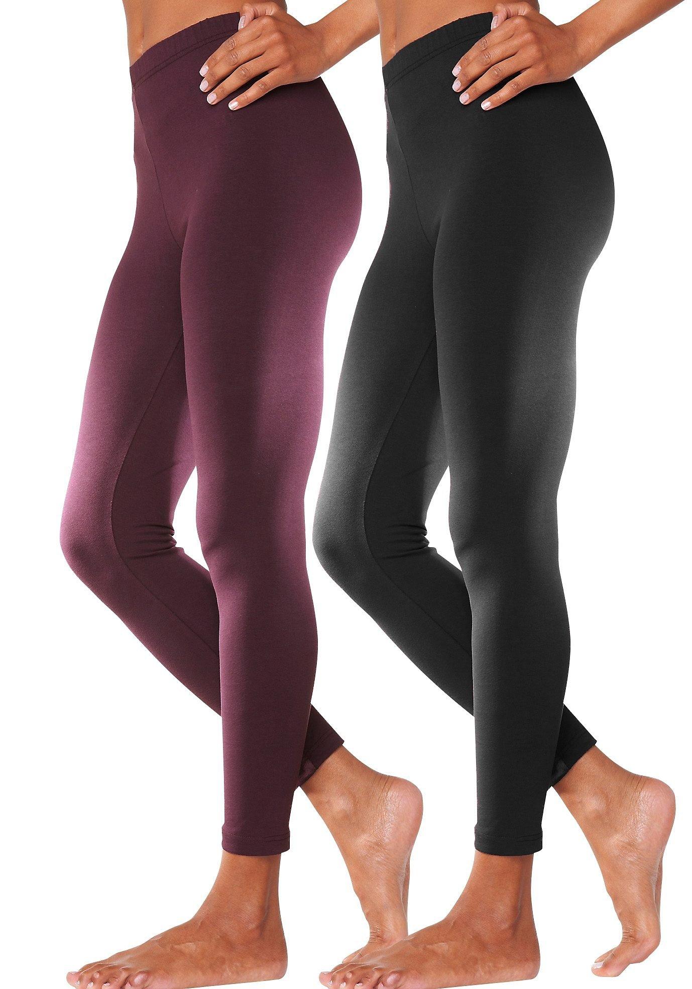 Doppelpack Leggings mit Gummibund