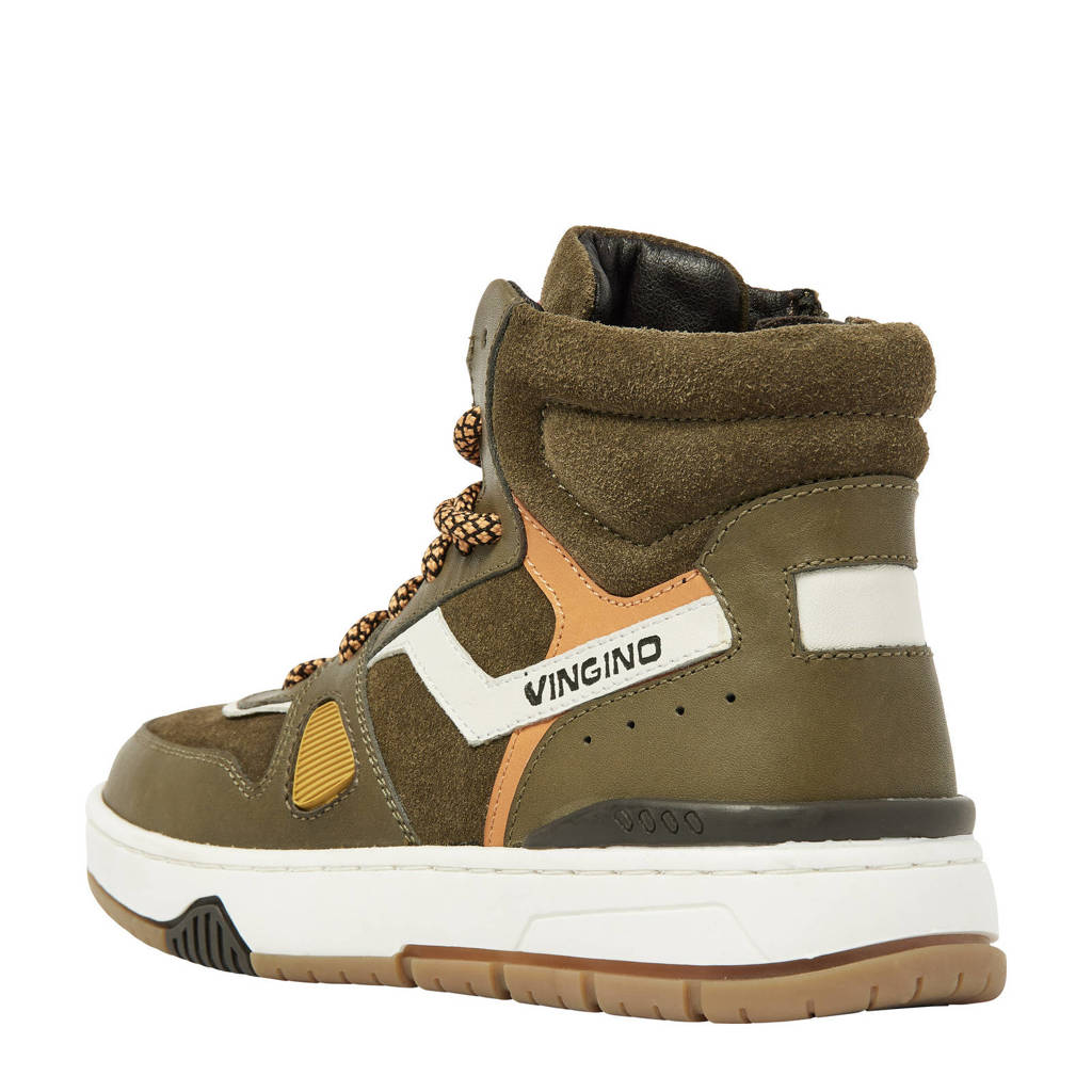 Vingino Yarileren sneakers olijfgroen