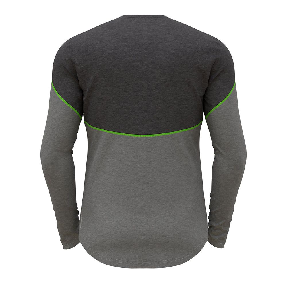 Odlo REVELSTOKE PW 150 - Sous-couche Homme odlo graphite grey melange - lounge lizard