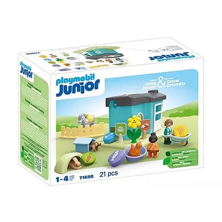 PLAYMOBIL® 71690 JUNIOR: Tierpension mit Futterspender