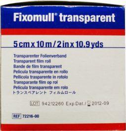 Fixomull TRS 10 M x 5 CM 7221600 1 Stuk