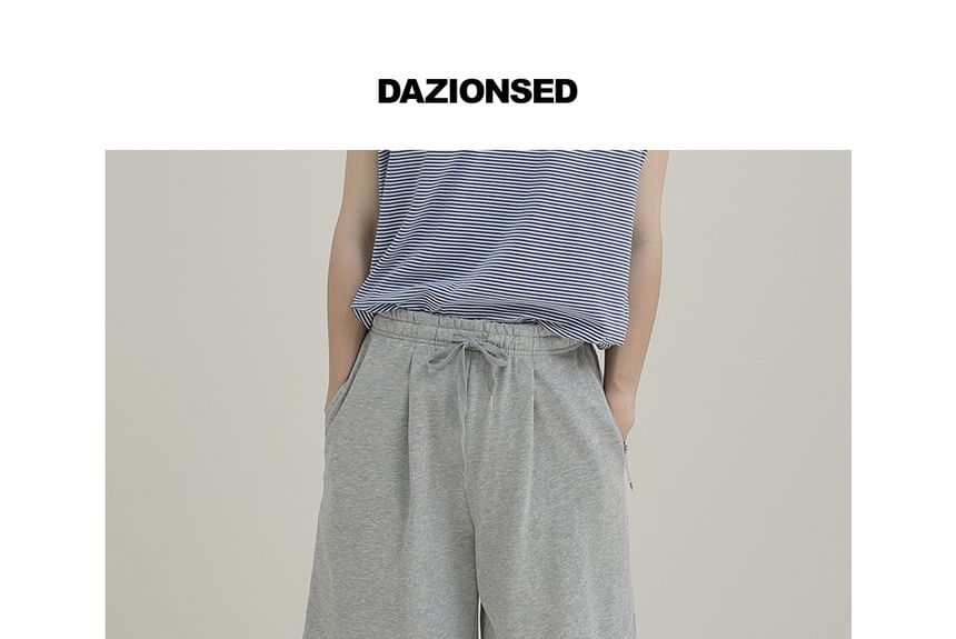 DAZO Studios - Effen shorts met trekkoordtaille
