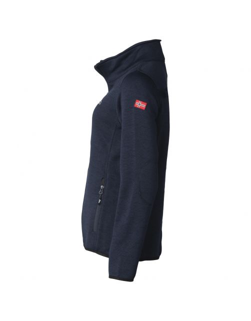 Nord Berg Dames Fleece Baps Navy - Vrijetijdskleding