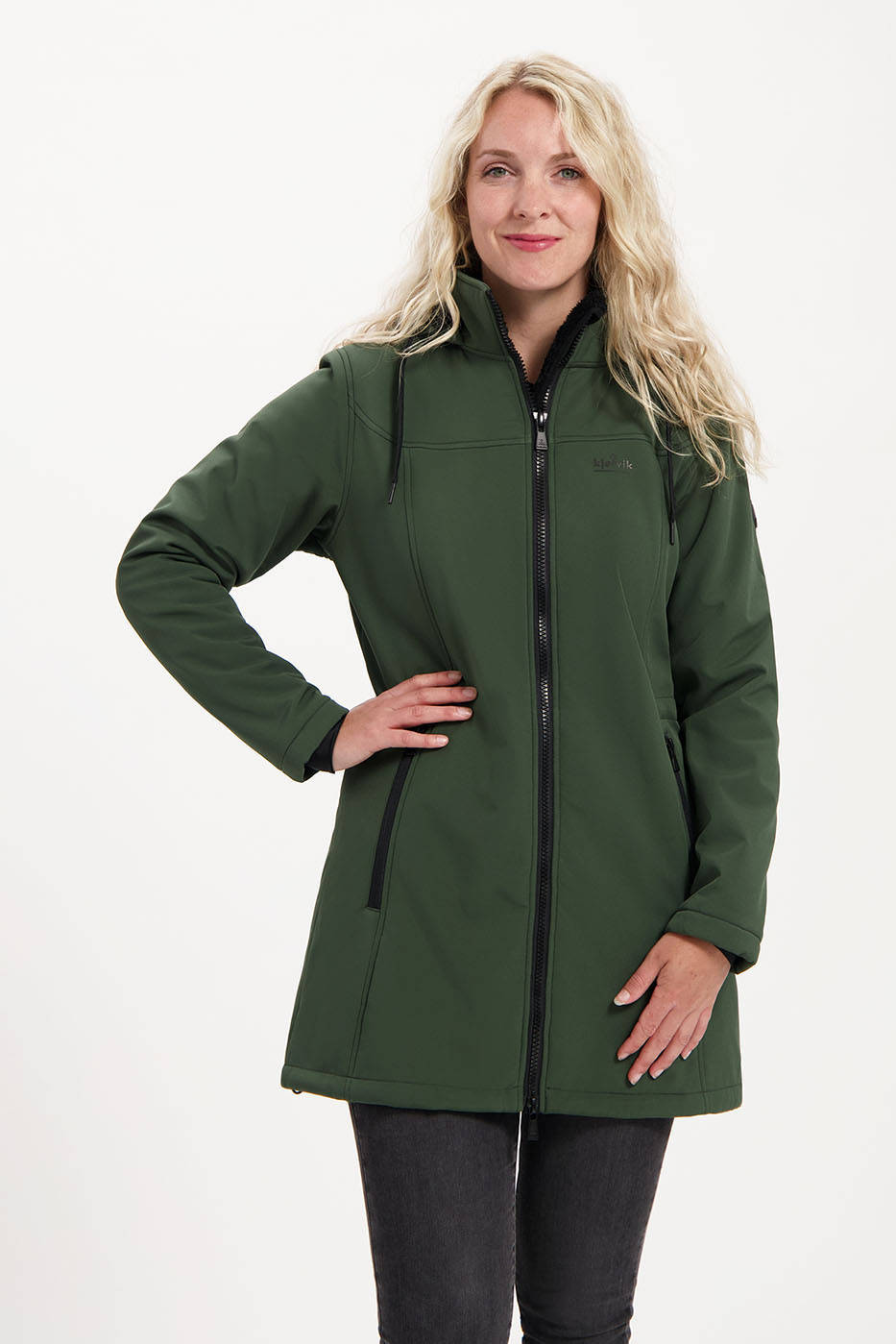 Kjelvik outdoor jas Hedwig groen