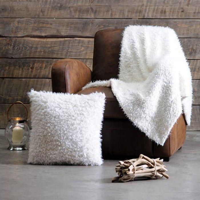 MOUTON PLAID 130X160CM