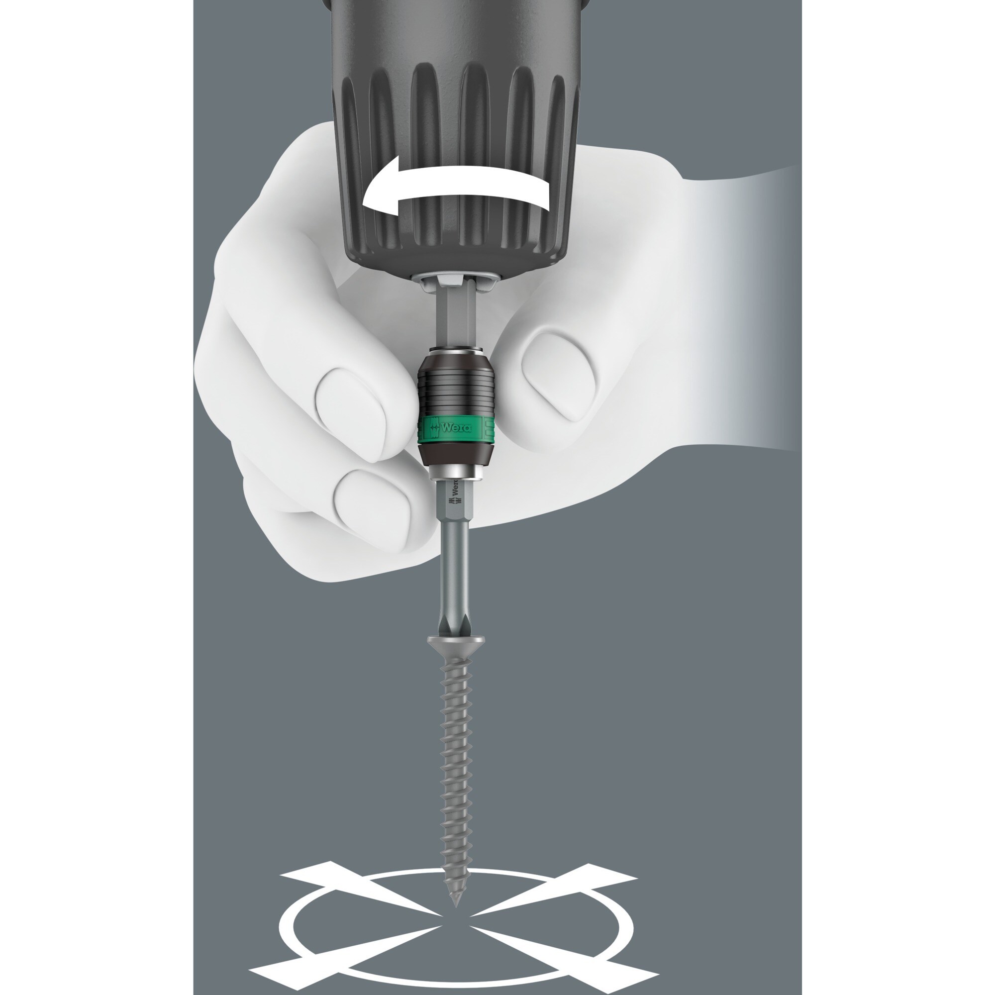 Wera Schraubendreher Bits-Handhalter 816 R