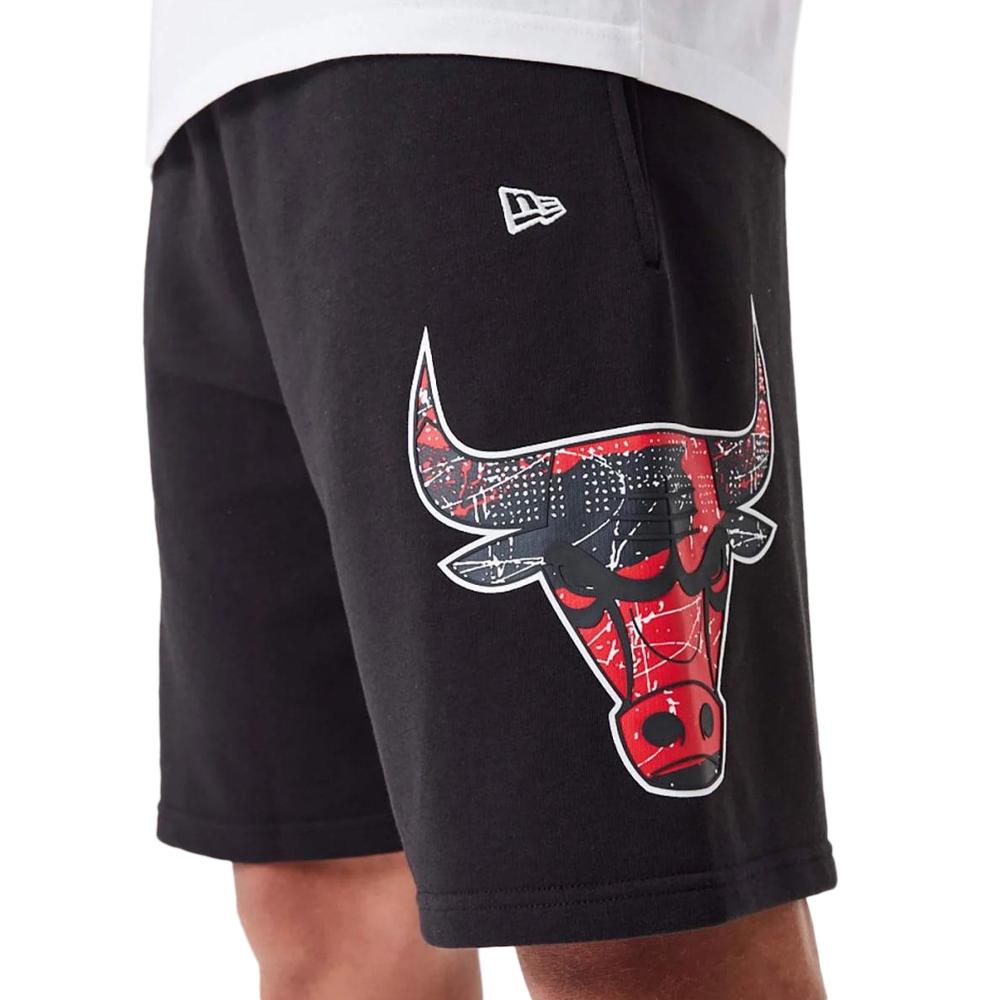 New Era Short Noir Homme New Era Logo Chibul