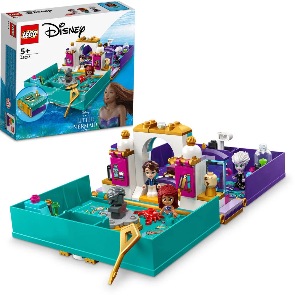 LEGO®DISNEY PRINCESS™ 43213 - LE LIVRE D'HISTOIRE LA PETITE SIRENE