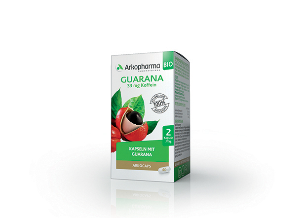 ARKOCAPS Guarana Kaps Bio Ds 40 Stk